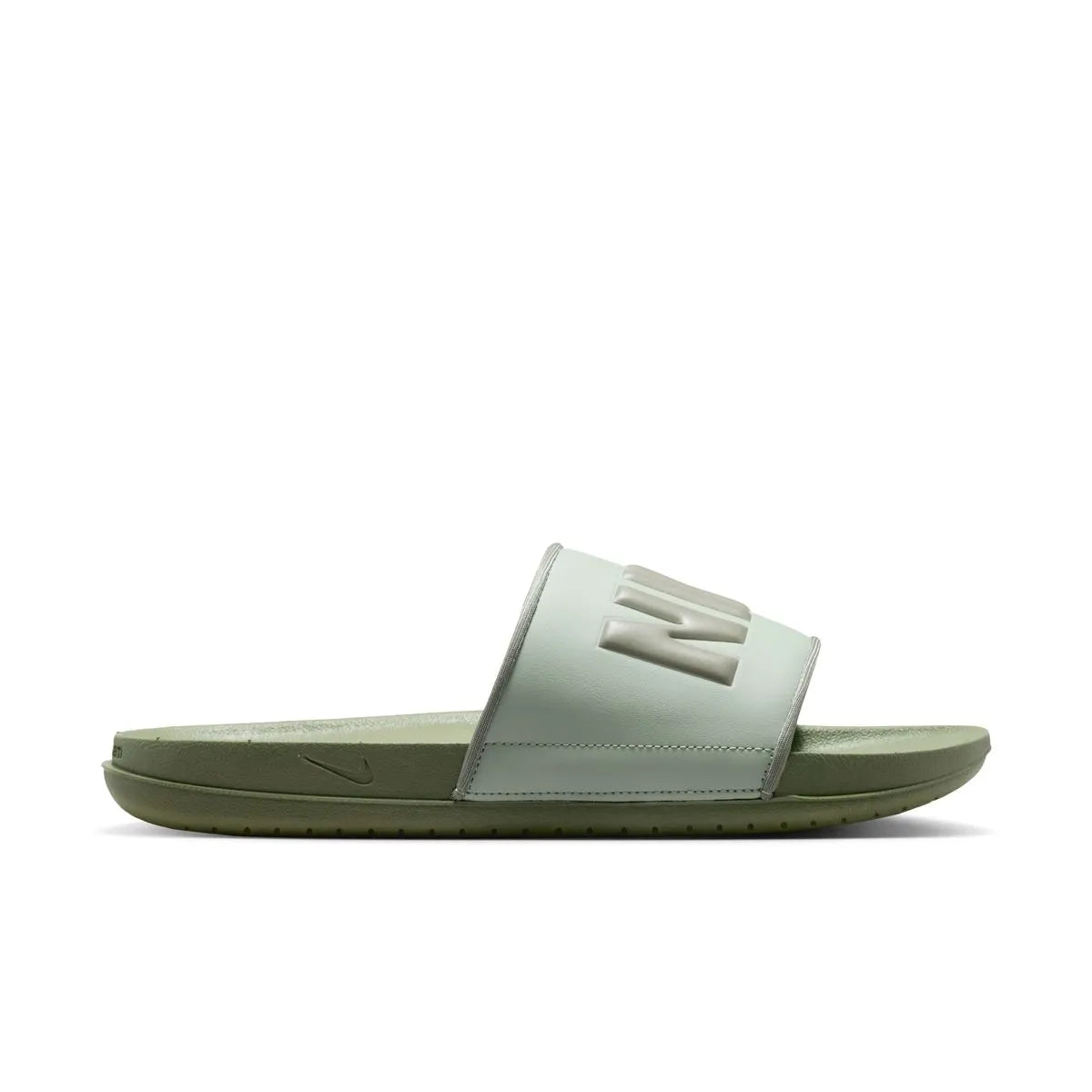 Nike Offcourt Slide LLAVE FALTANTE verde de hombre para sandalias