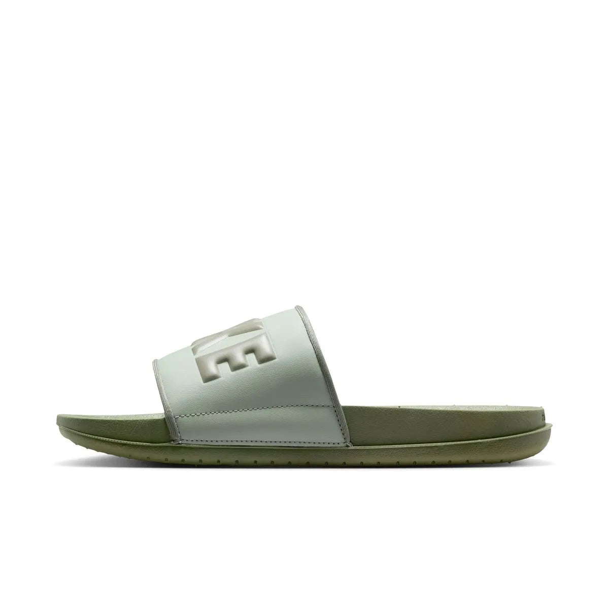 Nike Offcourt Slide LLAVE FALTANTE verde de hombre para sandalias