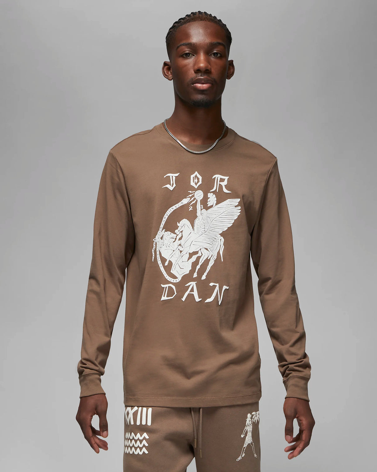 Jordan Artist Series by Umar Rashid Playera de manga larga para hombre