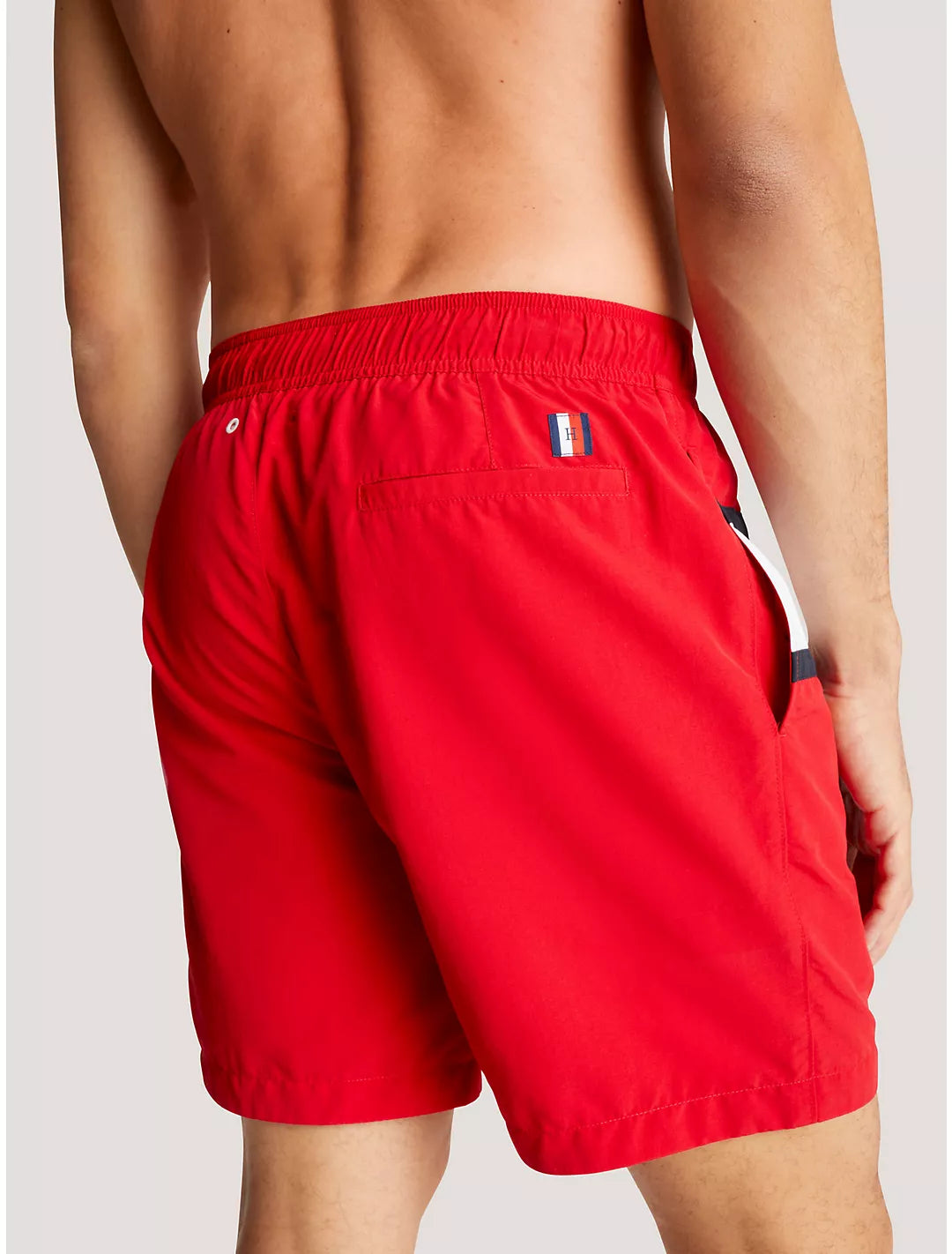 Traje de baño Tommy Hilfiger A Rayas De 7"