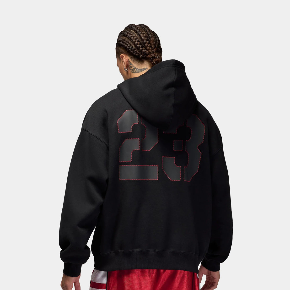 Jordan Brooklyn Sudadera con capucha extragrande para hombre