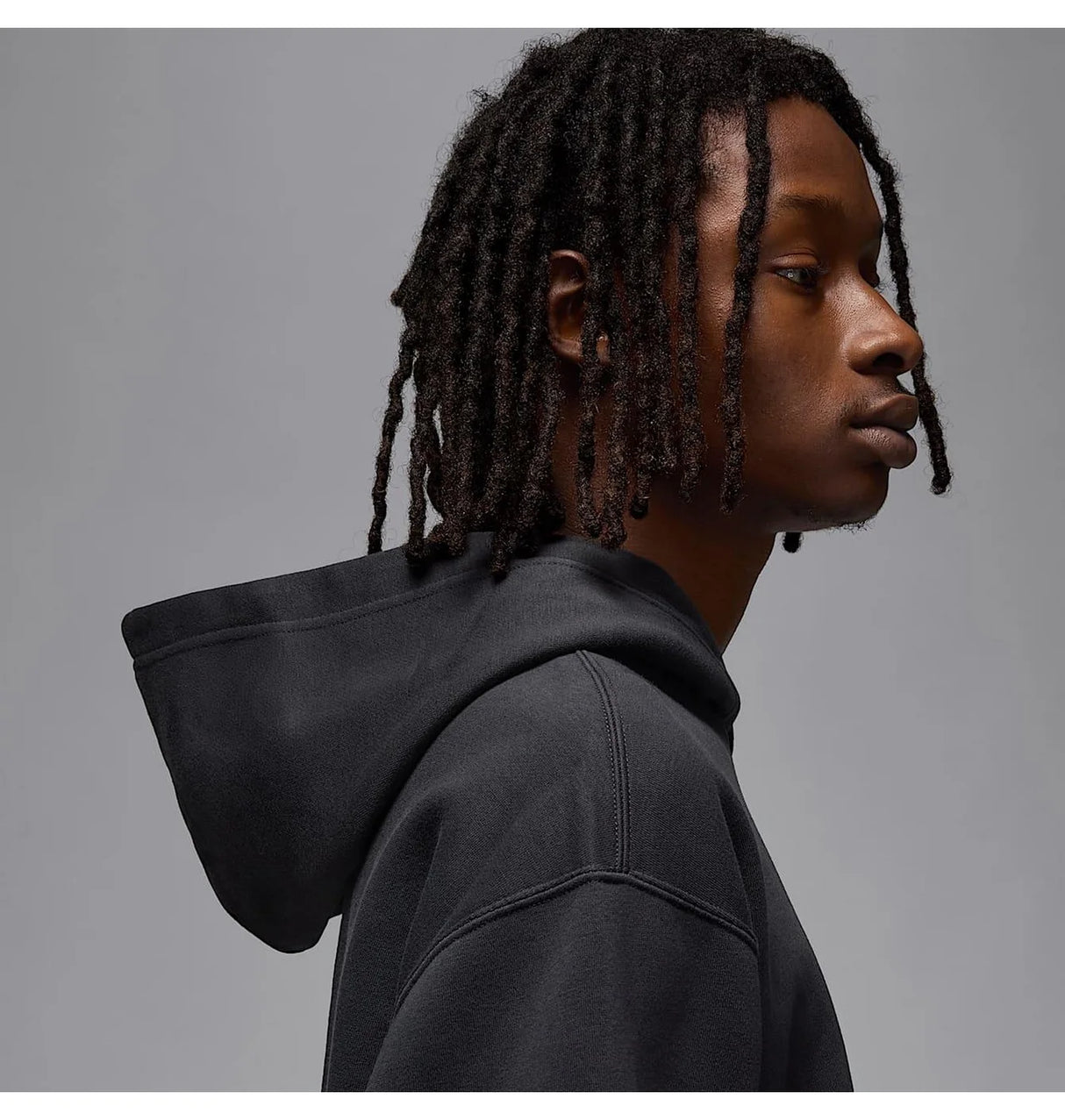 Sudadera con capucha de felpa negra Air Jordan MVP para hombre