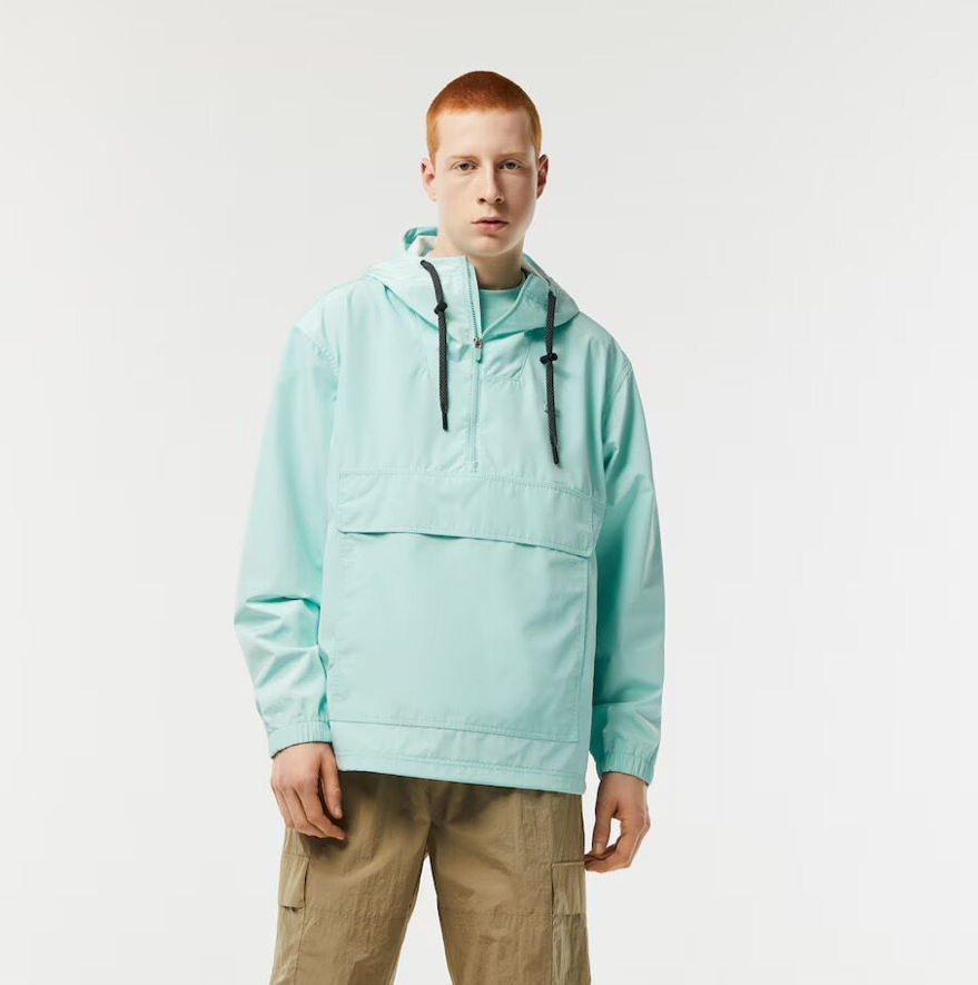 Chaqueta corta con capucha Lacoste para hombre