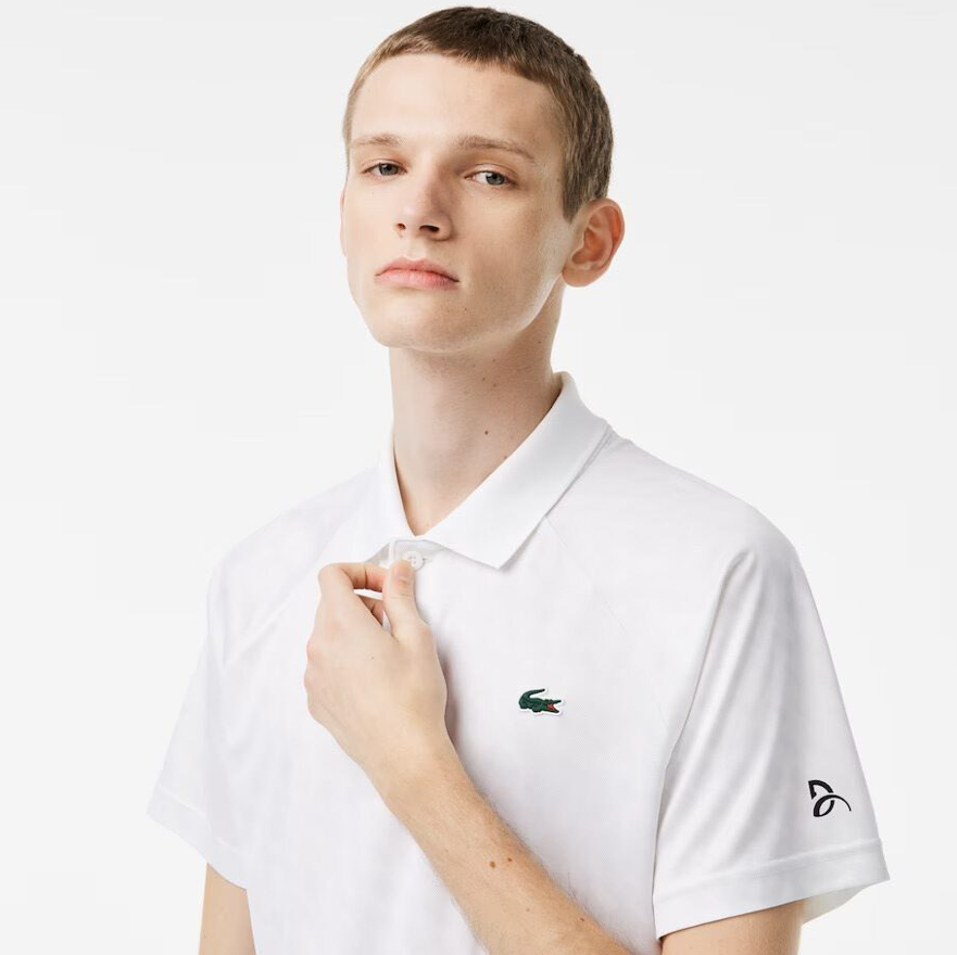 POLO LACOSTE TENNIS X NOVAK DJOKOVIC VERSIÓN FAN PARA HOMBRE