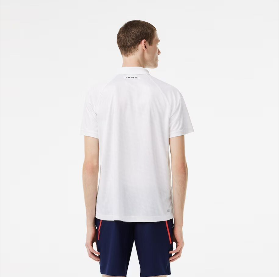 POLO LACOSTE TENNIS X NOVAK DJOKOVIC VERSIÓN FAN PARA HOMBRE