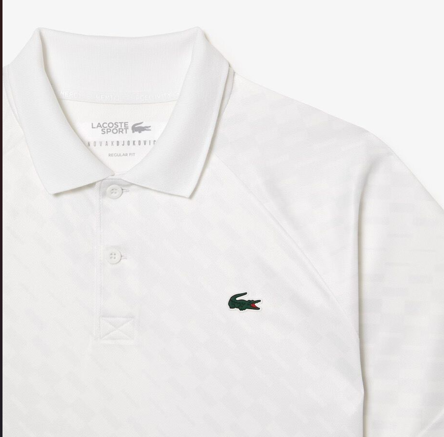 POLO LACOSTE TENNIS X NOVAK DJOKOVIC VERSIÓN FAN PARA HOMBRE