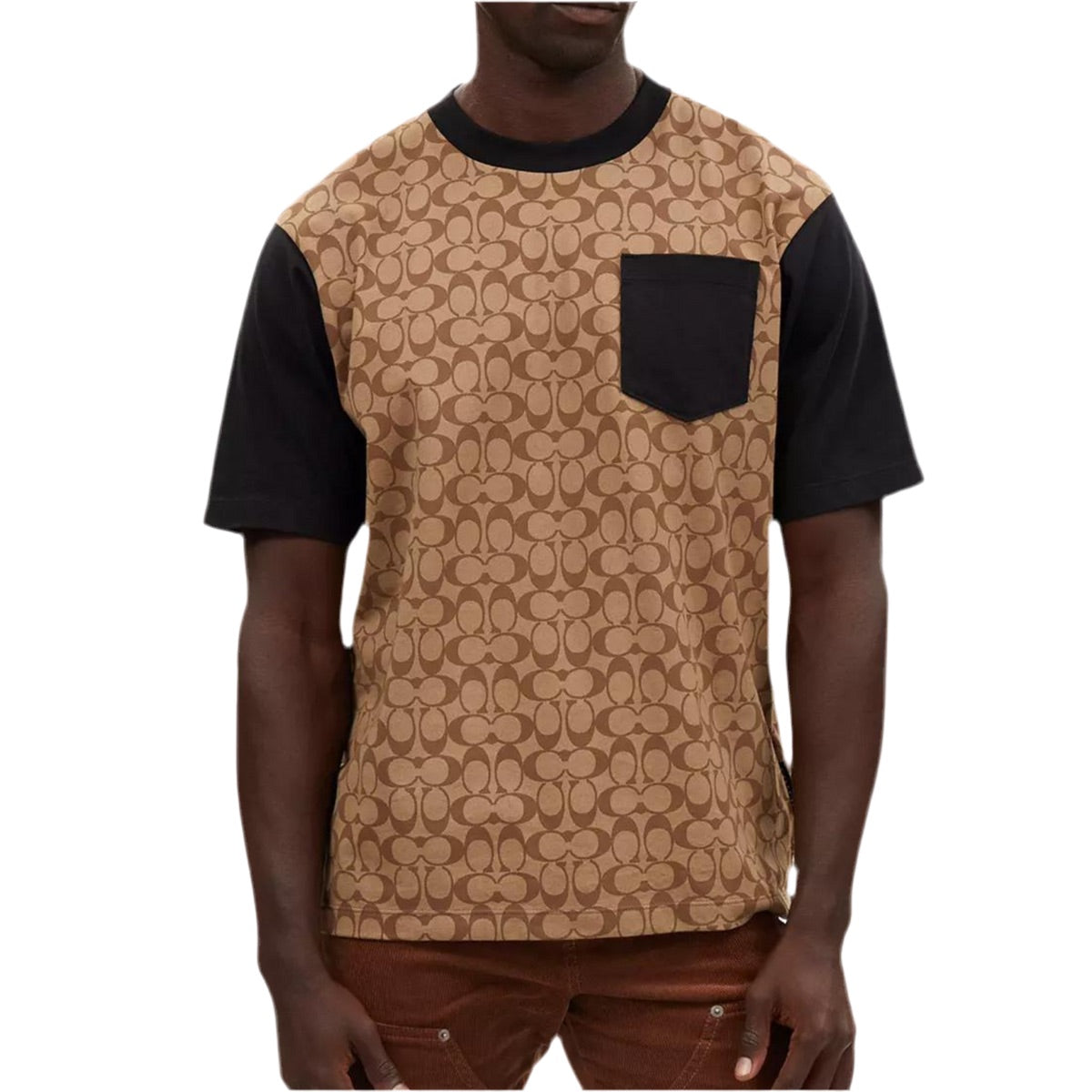 COACH MONOGRAM BROWN BLACK