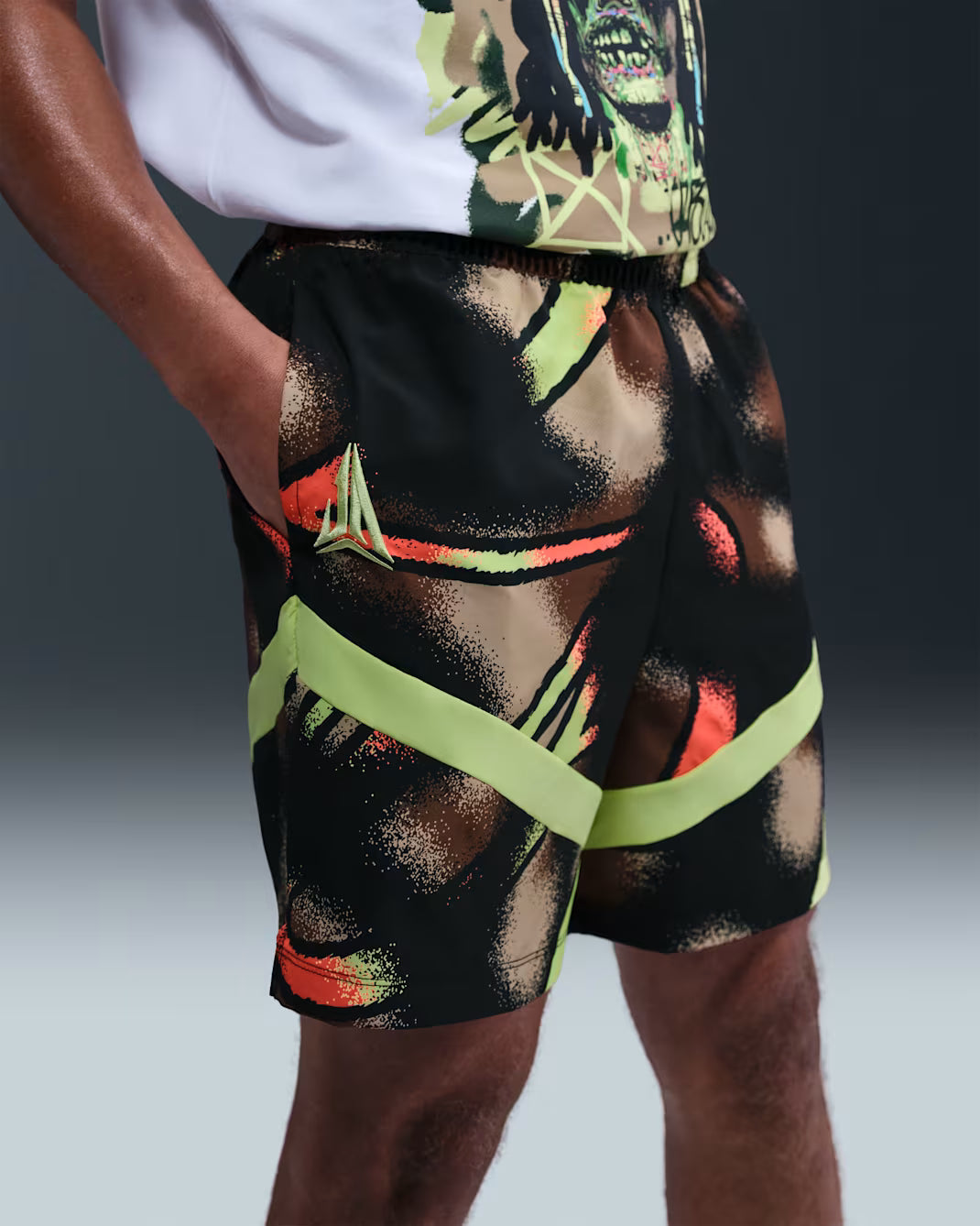 Materiales reciclados Ja Shorts de básquetbol Dri-FIT Icon de 15 cm para hombre