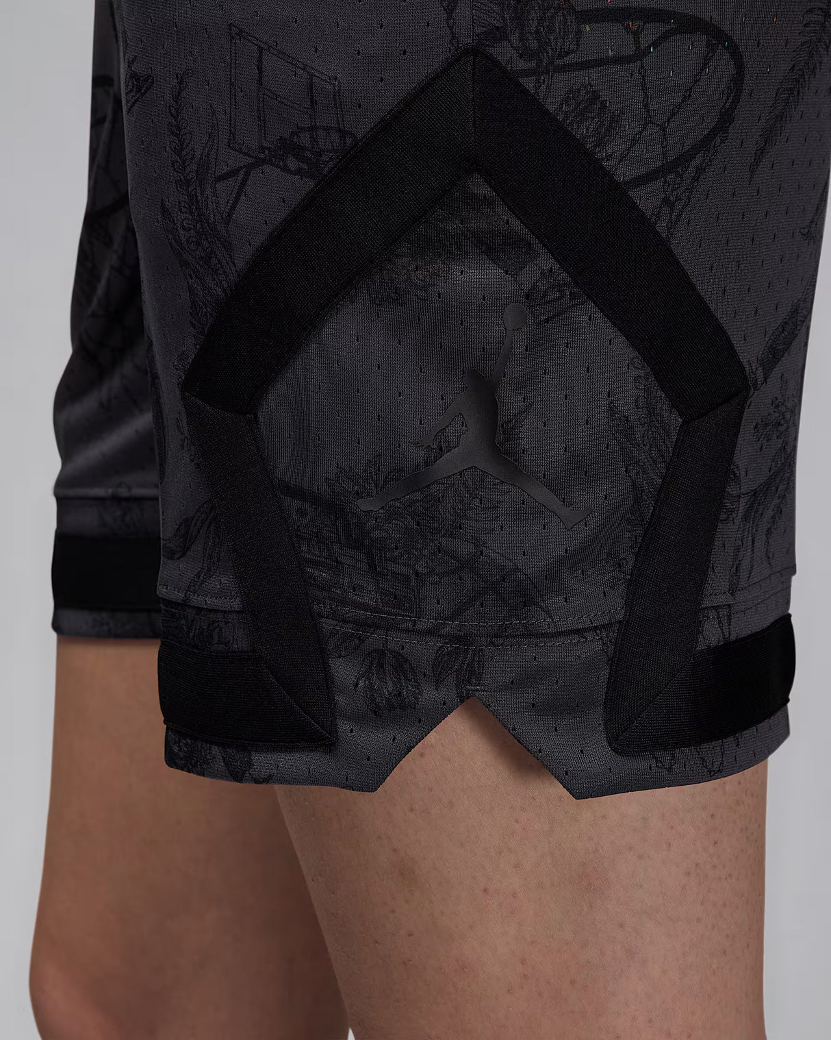 Materiales sostenibles  Jordan Sport Pantalones cortos Dri-FIT con estampado de diamantes para hombre