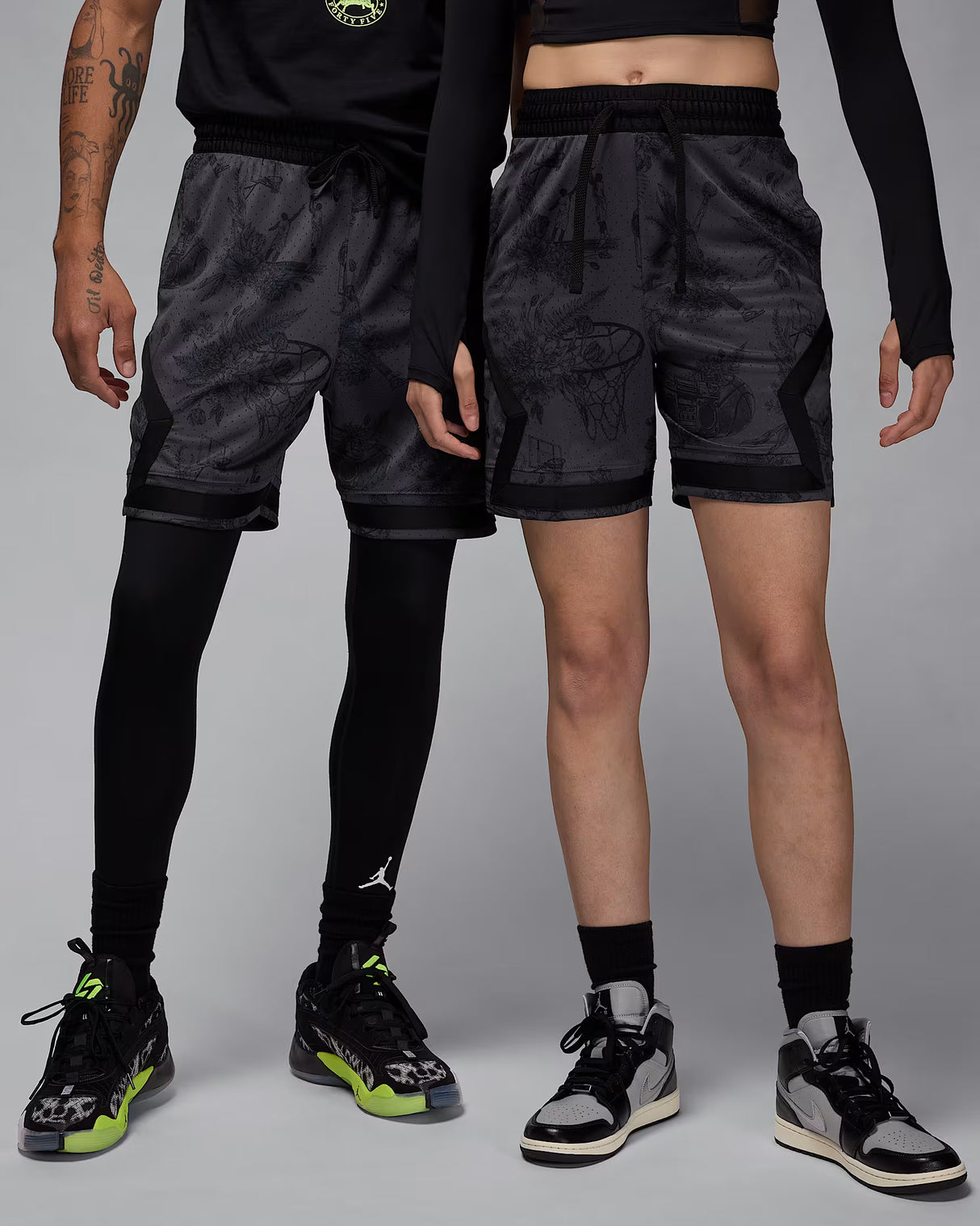 Materiales sostenibles  Jordan Sport Pantalones cortos Dri-FIT con estampado de diamantes para hombre