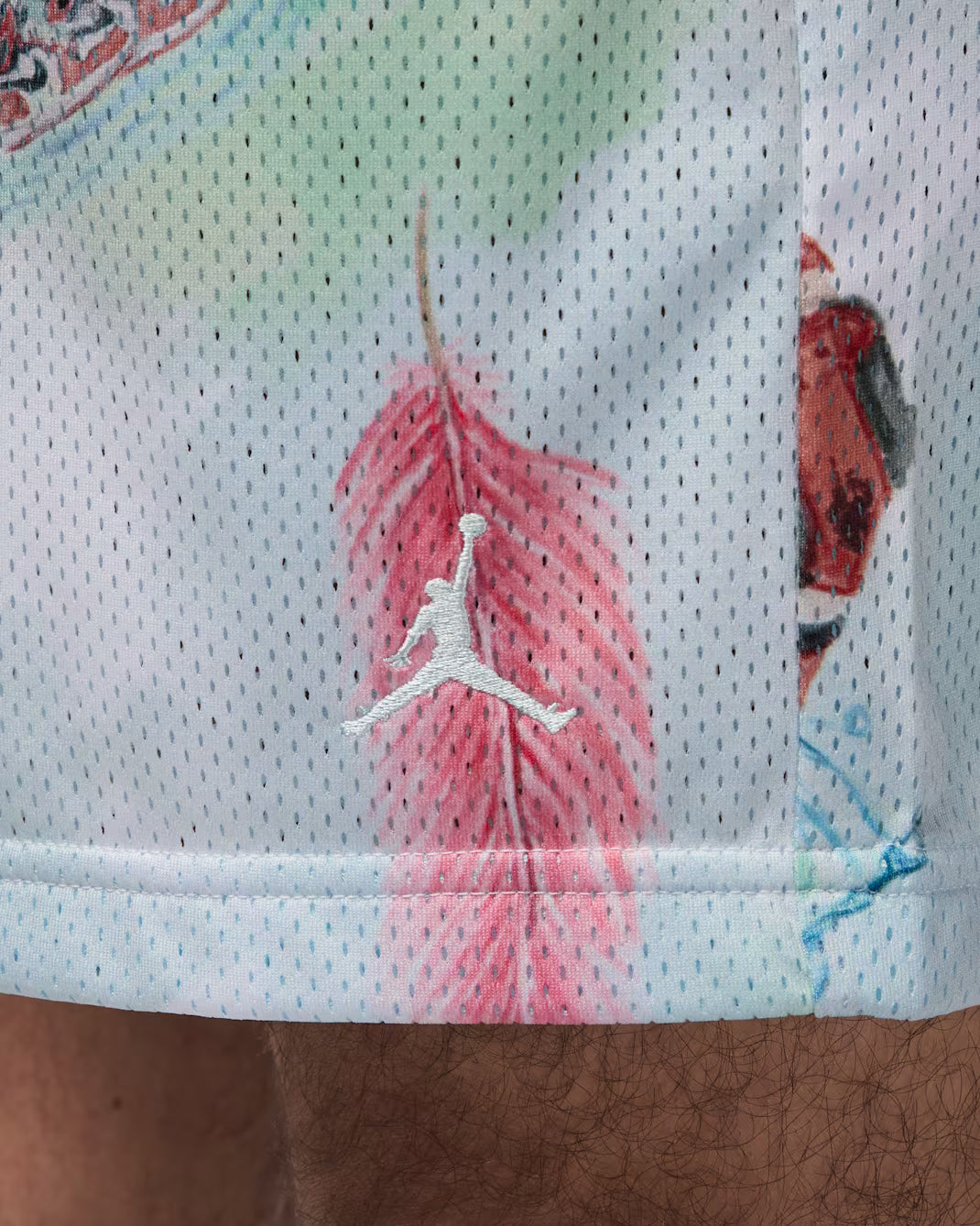 Jordan Essentials Shorts de malla estampados para hombre