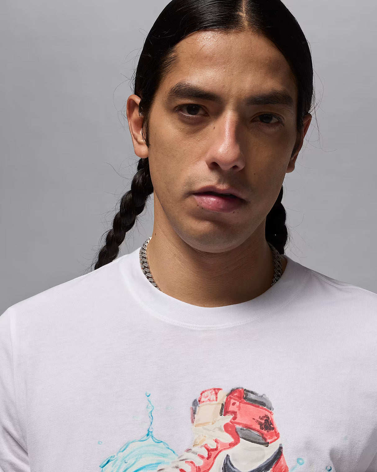 Imprescindibles de vuelo de Jordan AJ1 Camiseta de manga corta para hombre