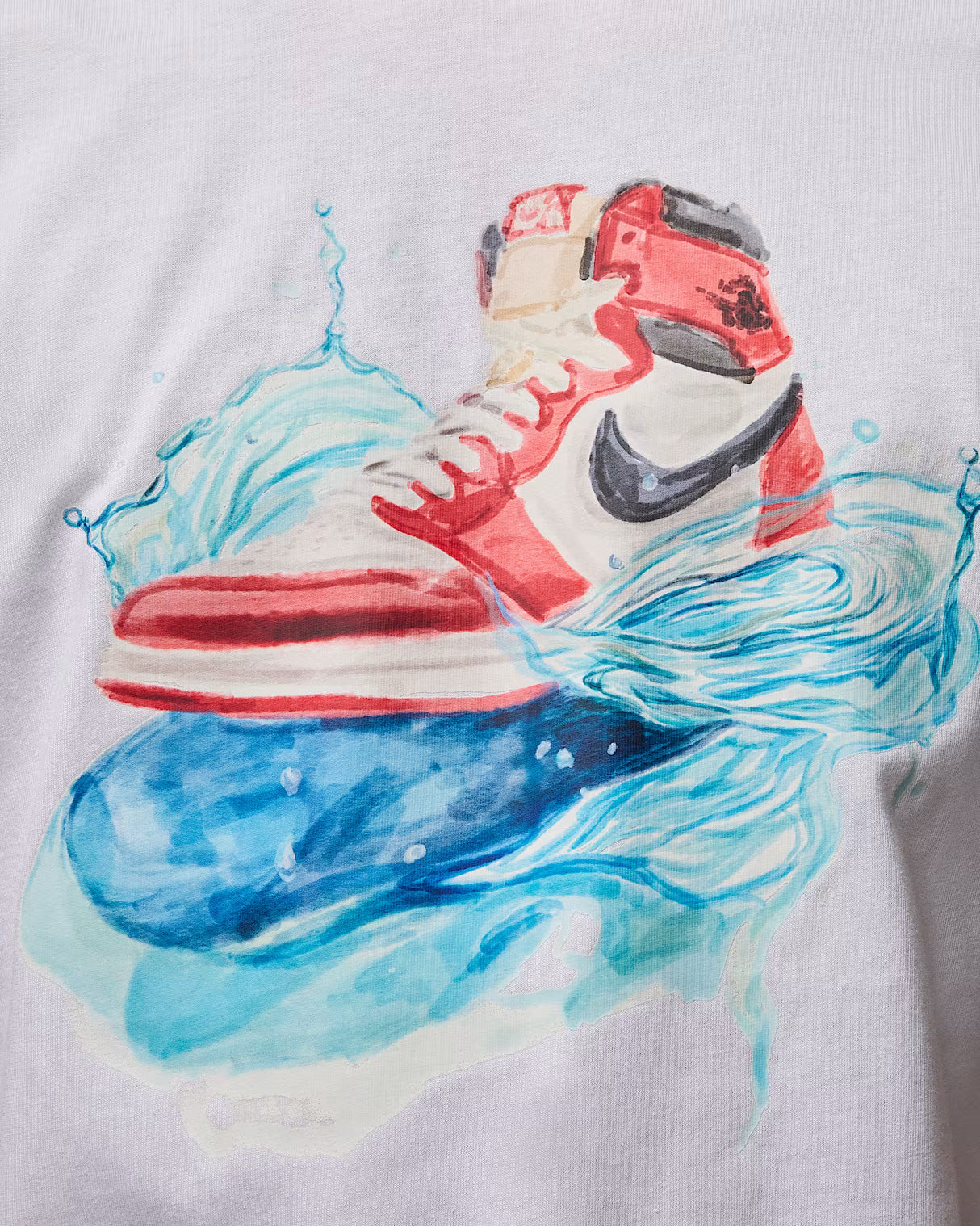 Imprescindibles de vuelo de Jordan AJ1 Camiseta de manga corta para hombre