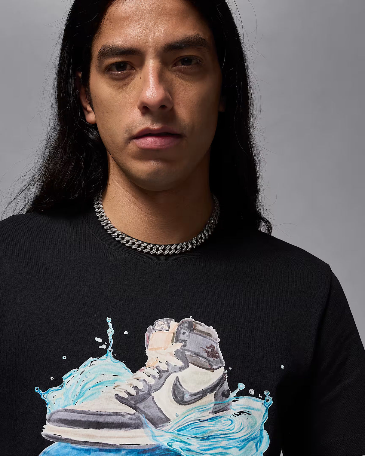 Imprescindibles de vuelo de Jordan AJ1 Camiseta de manga corta para hombre