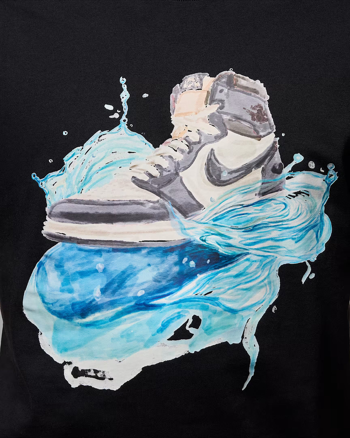 Imprescindibles de vuelo de Jordan AJ1 Camiseta de manga corta para hombre