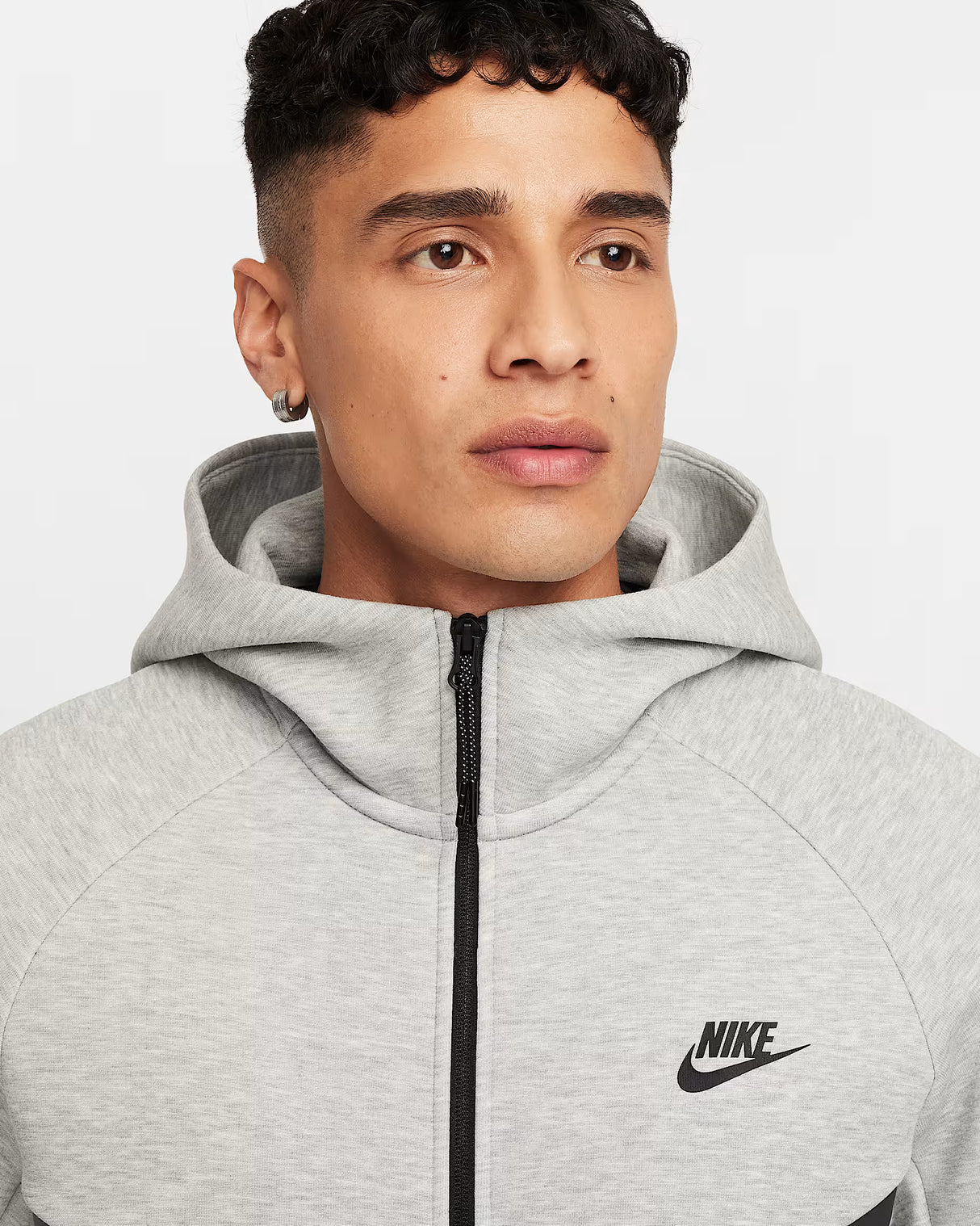 Materiales sostenibles Nike Tech Chaqueta Windrunner de tejido Fleece con cremallera completa - Hombre