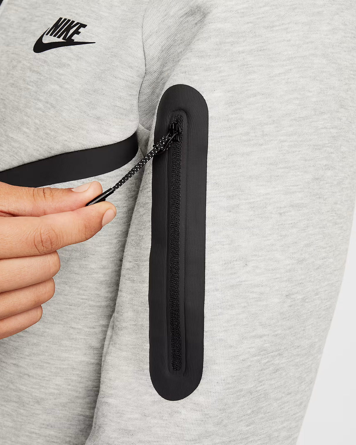 Materiales sostenibles Nike Tech Chaqueta Windrunner de tejido Fleece con cremallera completa - Hombre