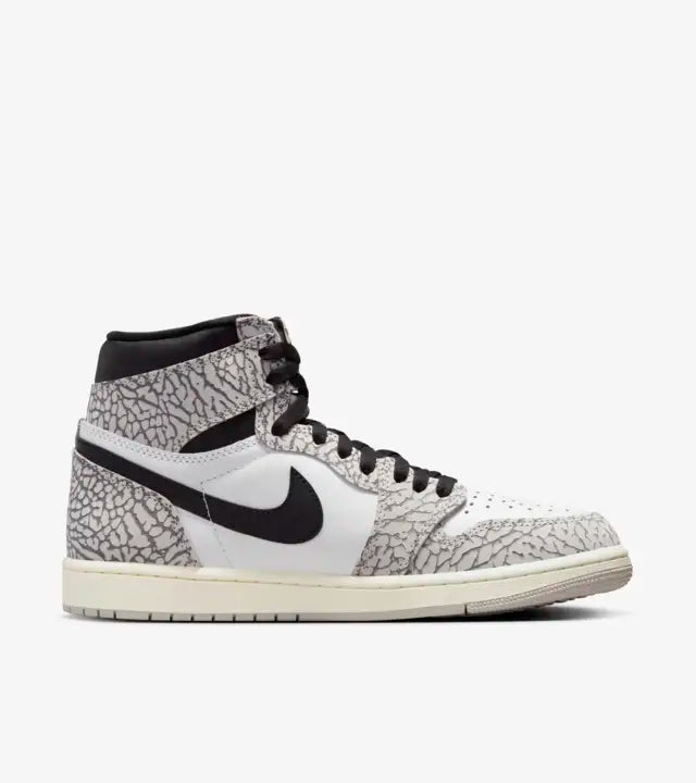 Air Jordan 1 retro high og white cement