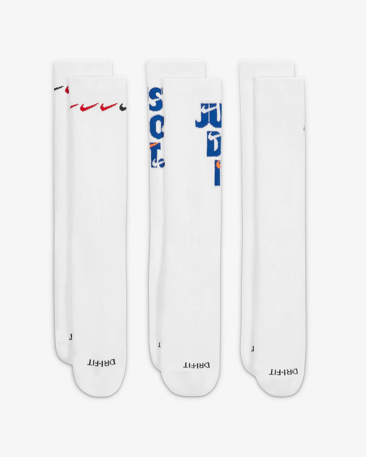 Nike Everyday Plus con amortiguación Calcetines deportivos (3 pares)