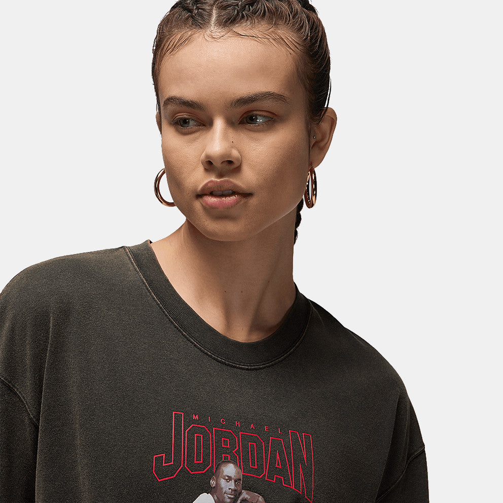 Camiseta de manga corta con estampado de Michael Jordan Unisex