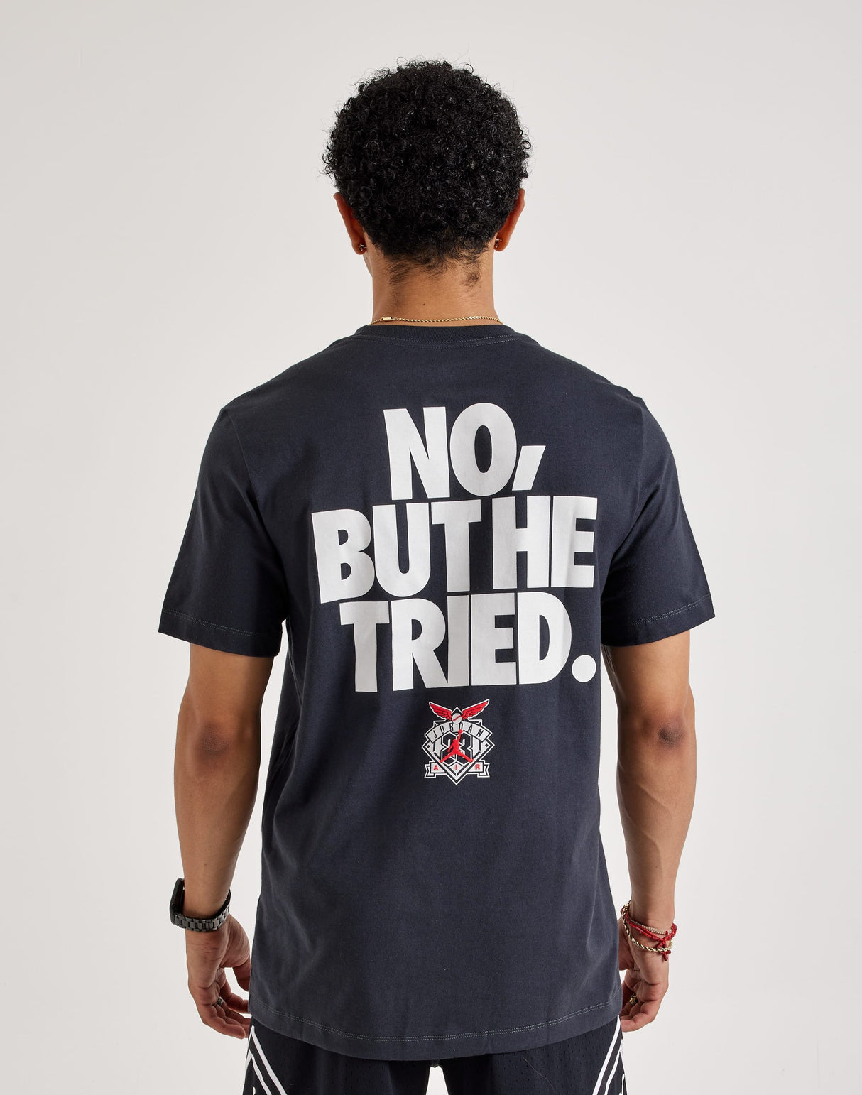 Jordán Camiseta Jordan MJ Core Black de manga corta