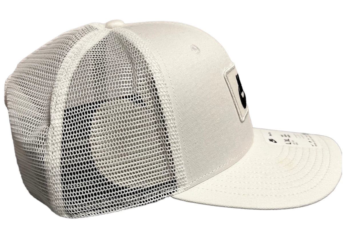 Nike Just Do it Unisex Rise Snapback Trucker Cap Hat Black White