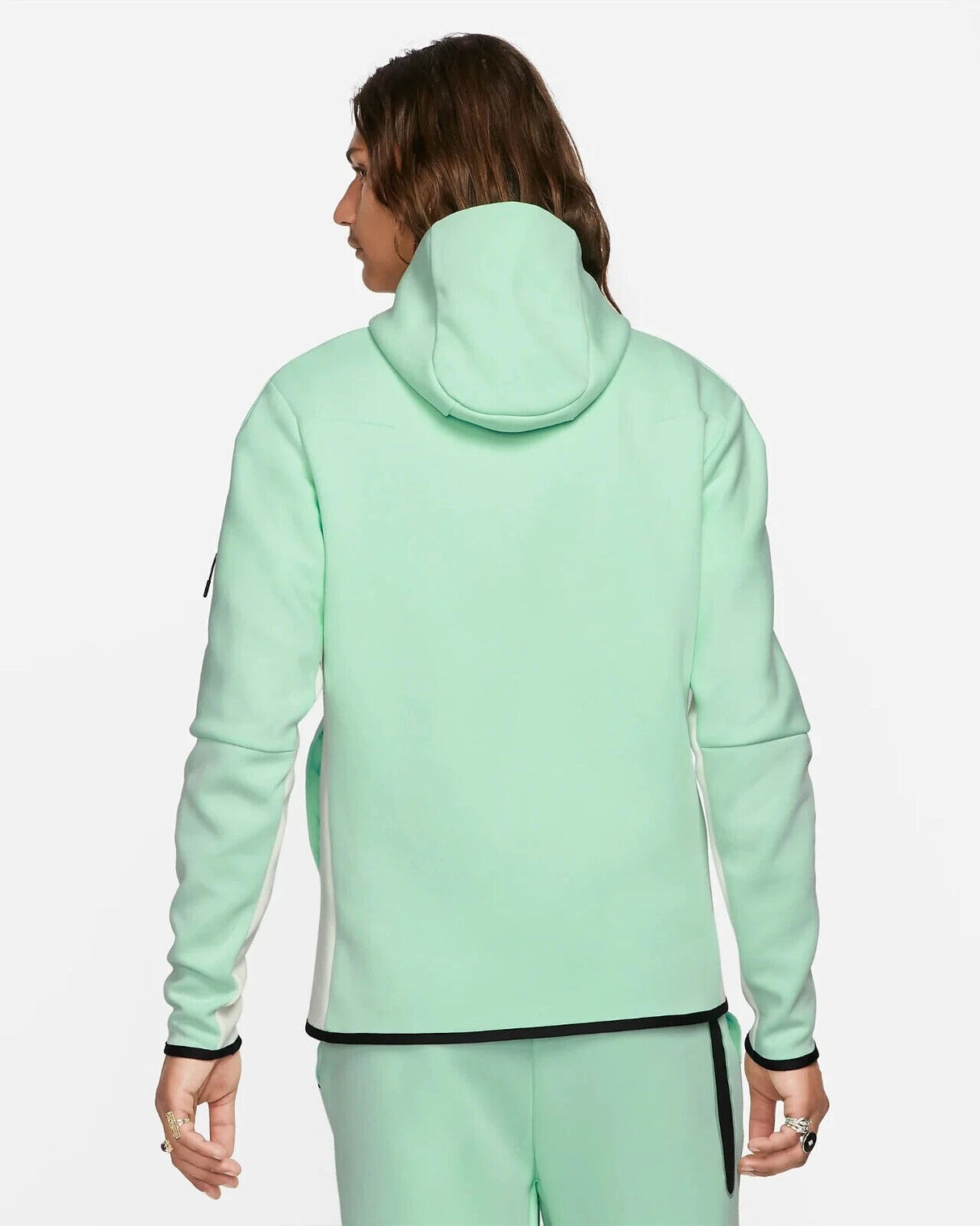 Nike Sportswear Tech Fleece Full Zip Hoodie Mint Green