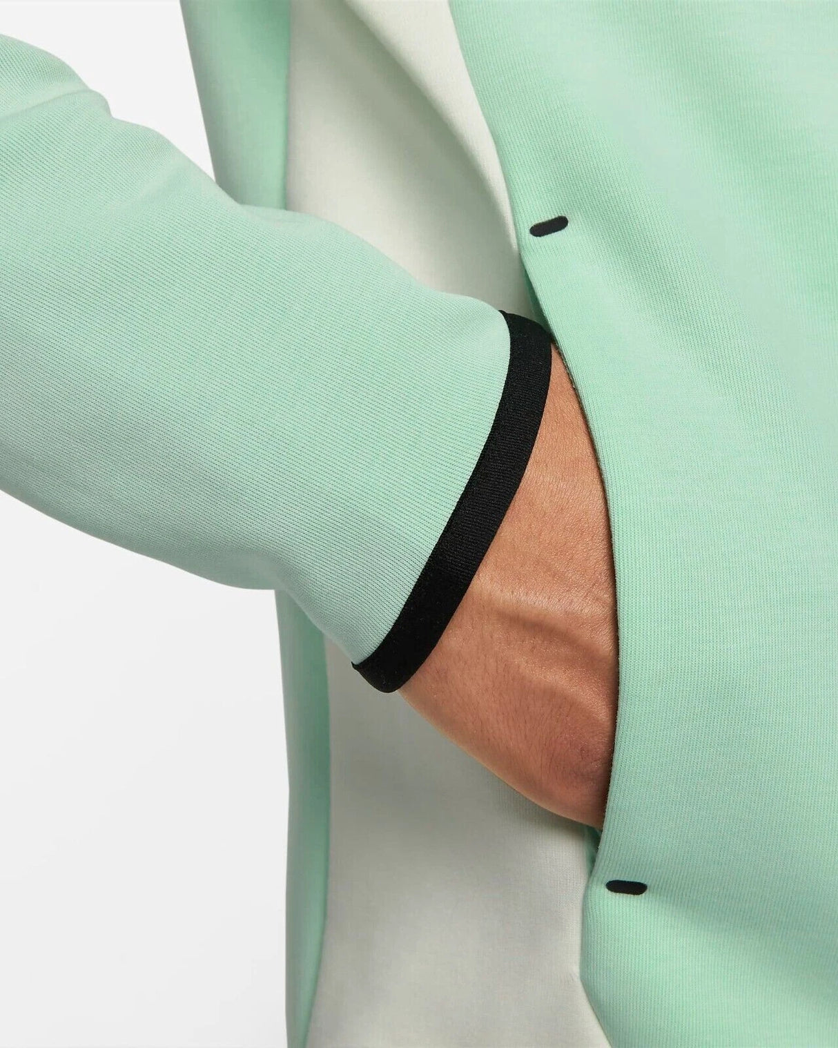 Nike Sportswear Tech Fleece Full Zip Hoodie Mint Green