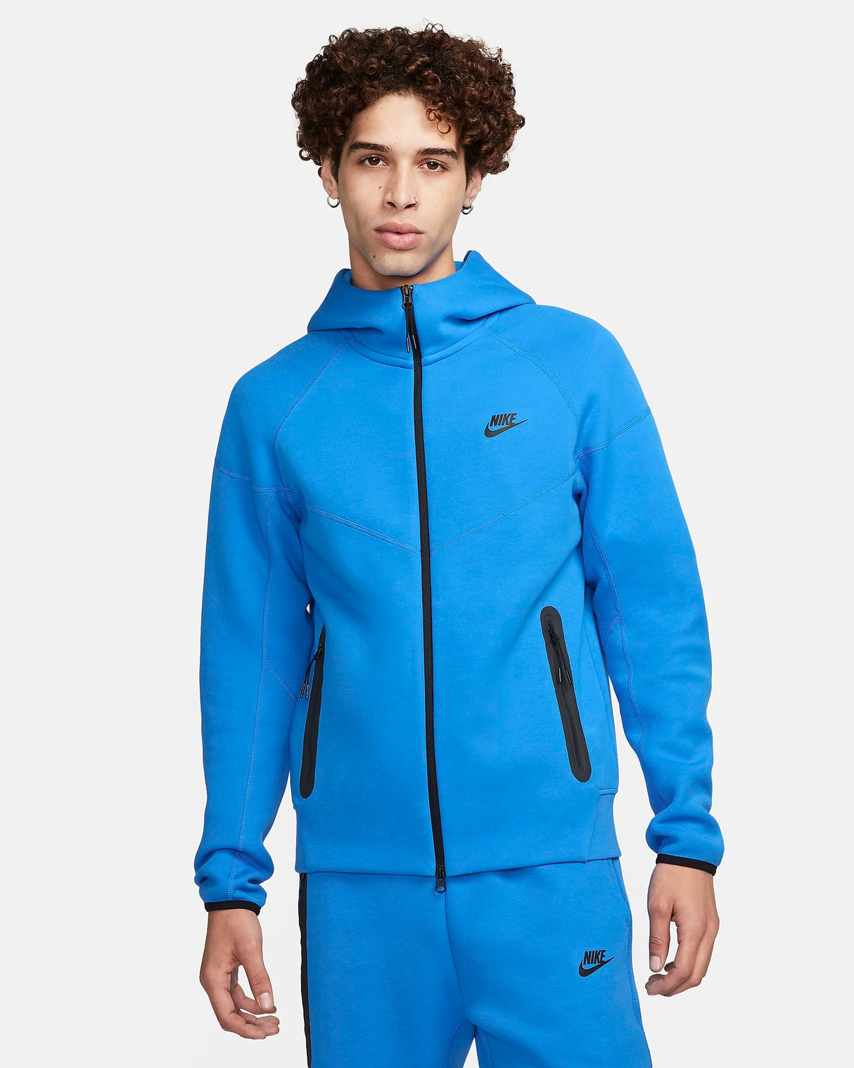 Materiales Sostenibles Nike Sportswear Tech Fleece Windrunner Sudadera con capucha y cremallera completa para hombre