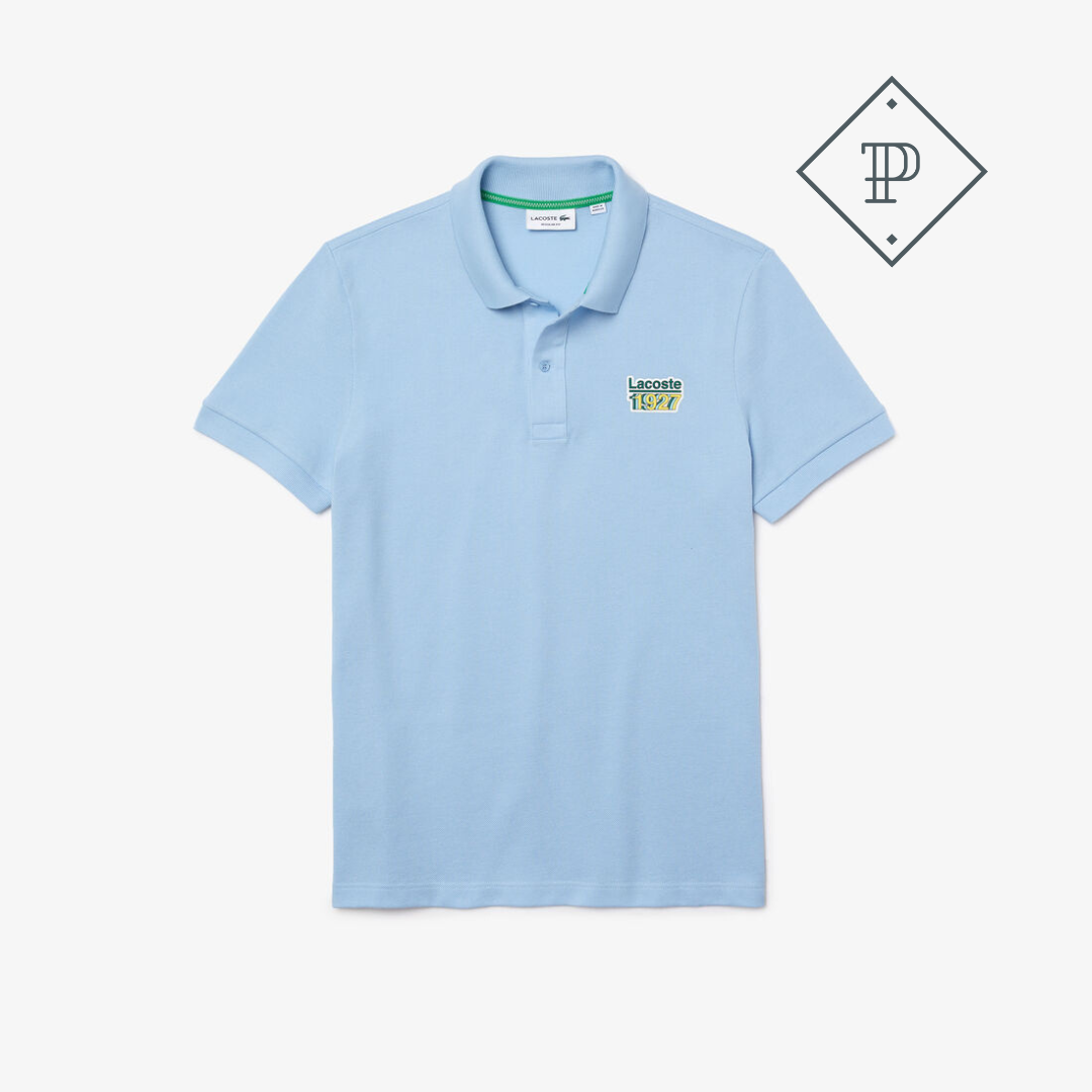 Polo De Hombre Lacoste Con Insignia