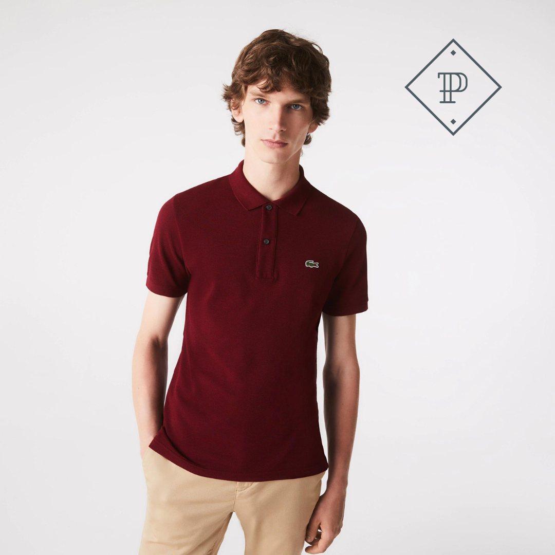 Polo Slim fit en petit piqué para hombre