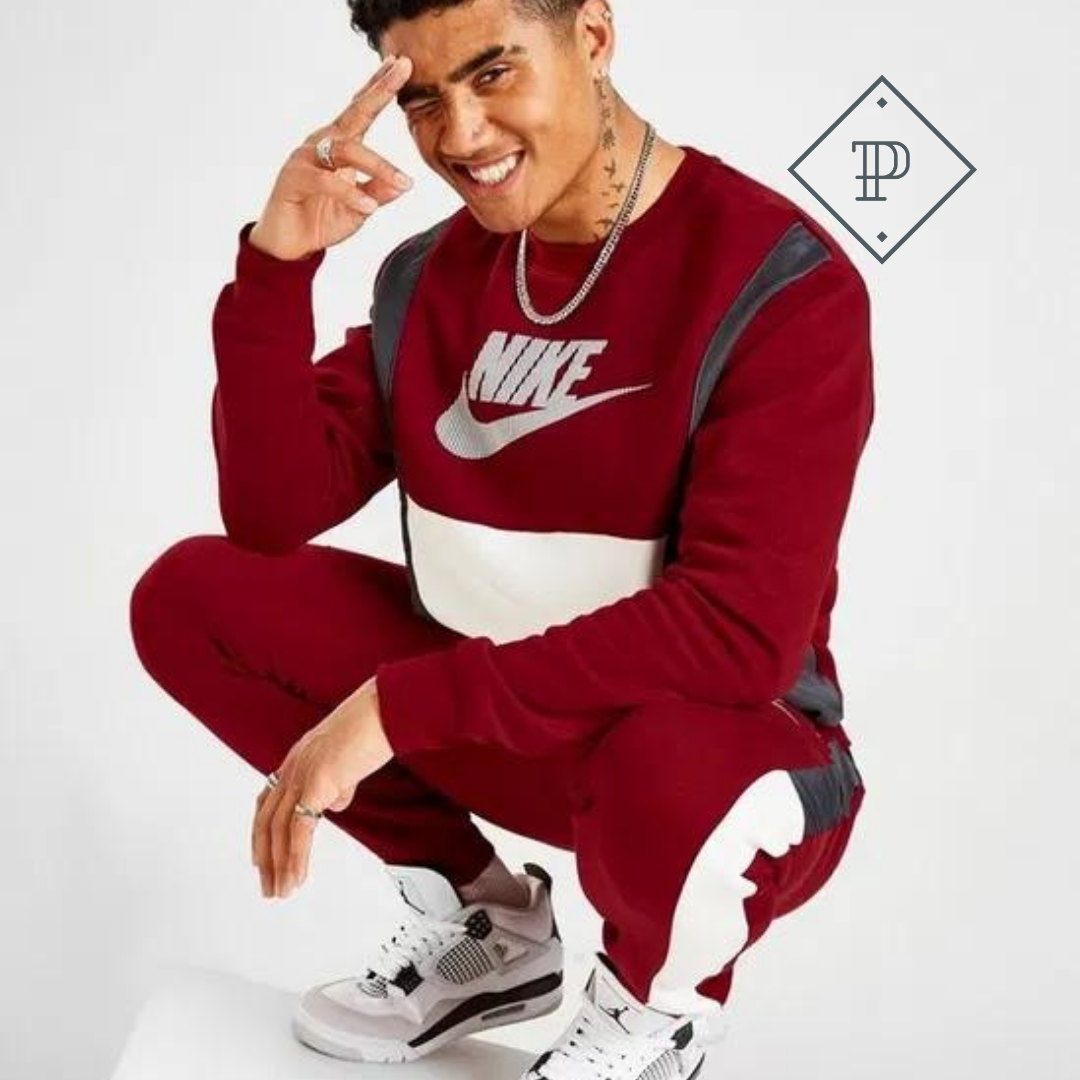 SUDADERA NIKE SPORTSWEAR BORDO