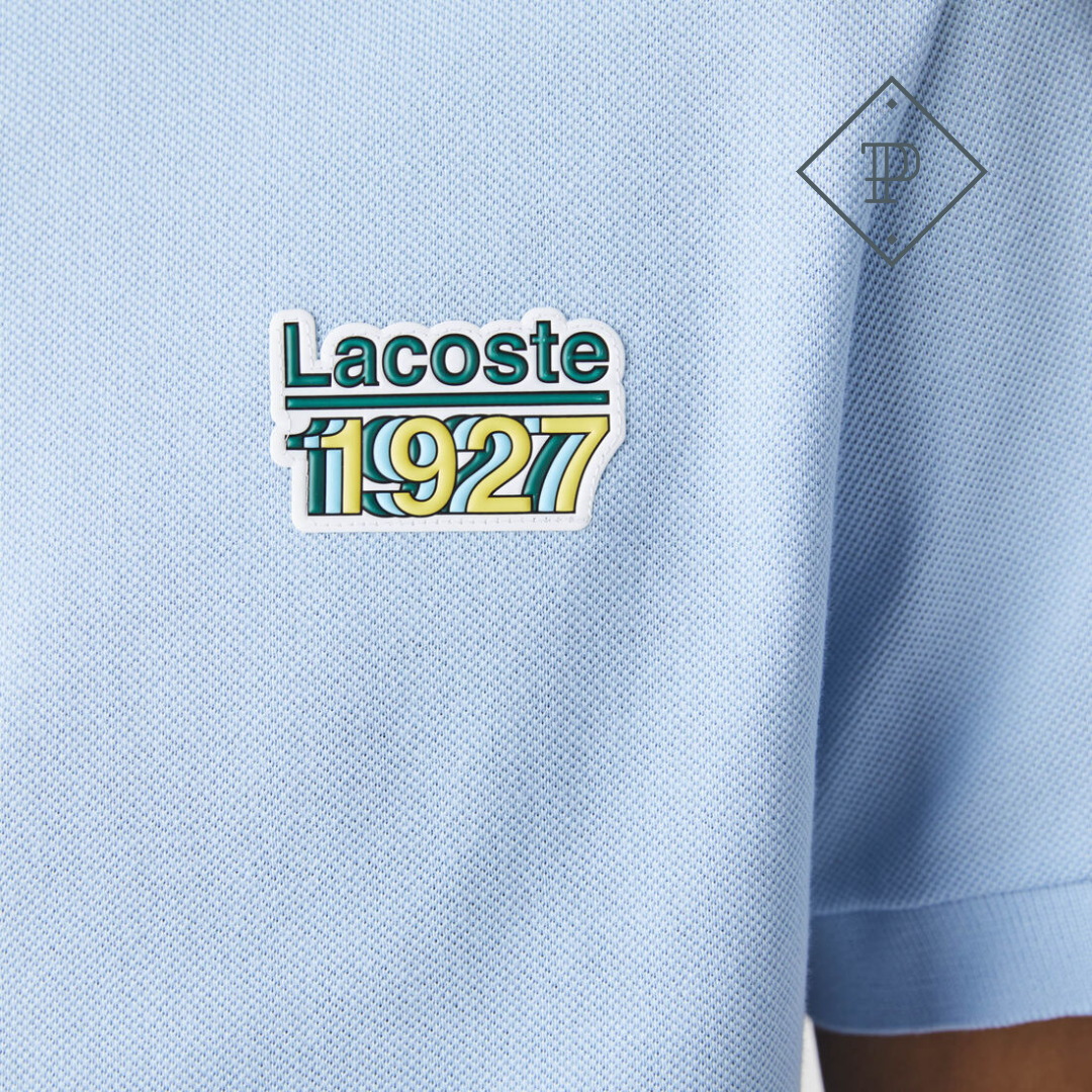 Polo De Hombre Lacoste Con Insignia