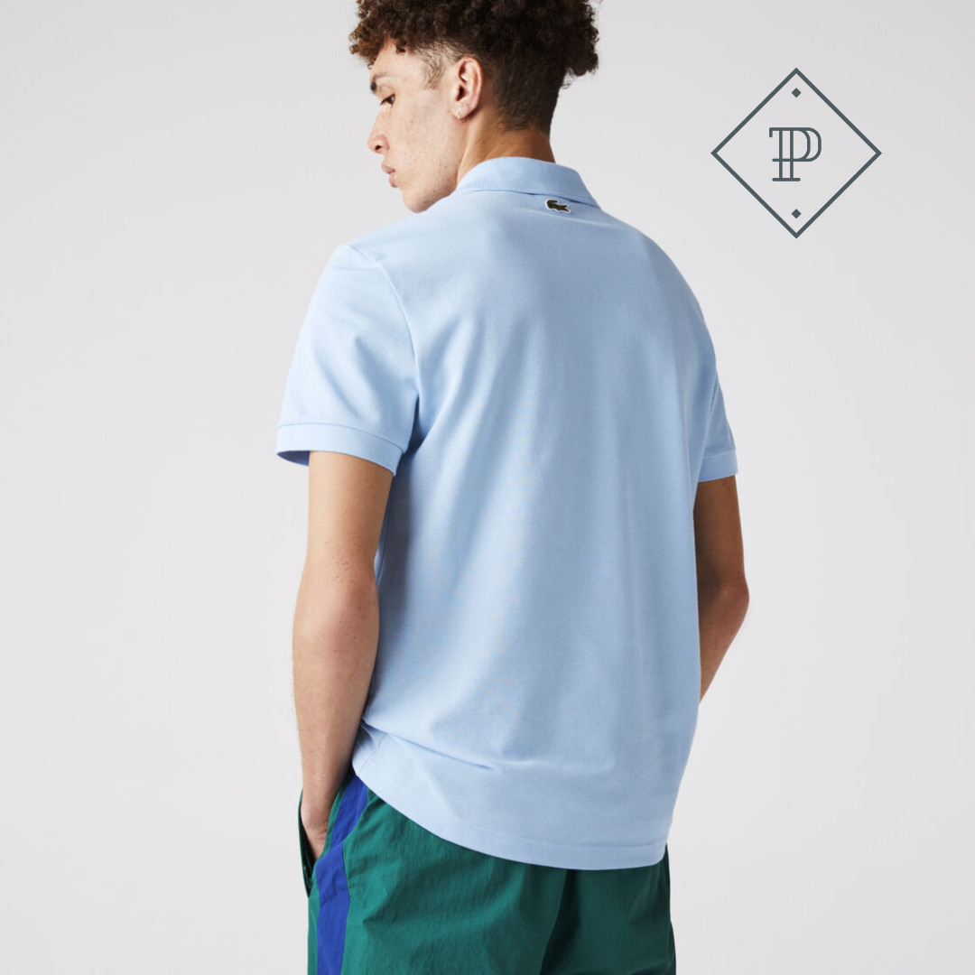 Polo De Hombre Lacoste Con Insignia