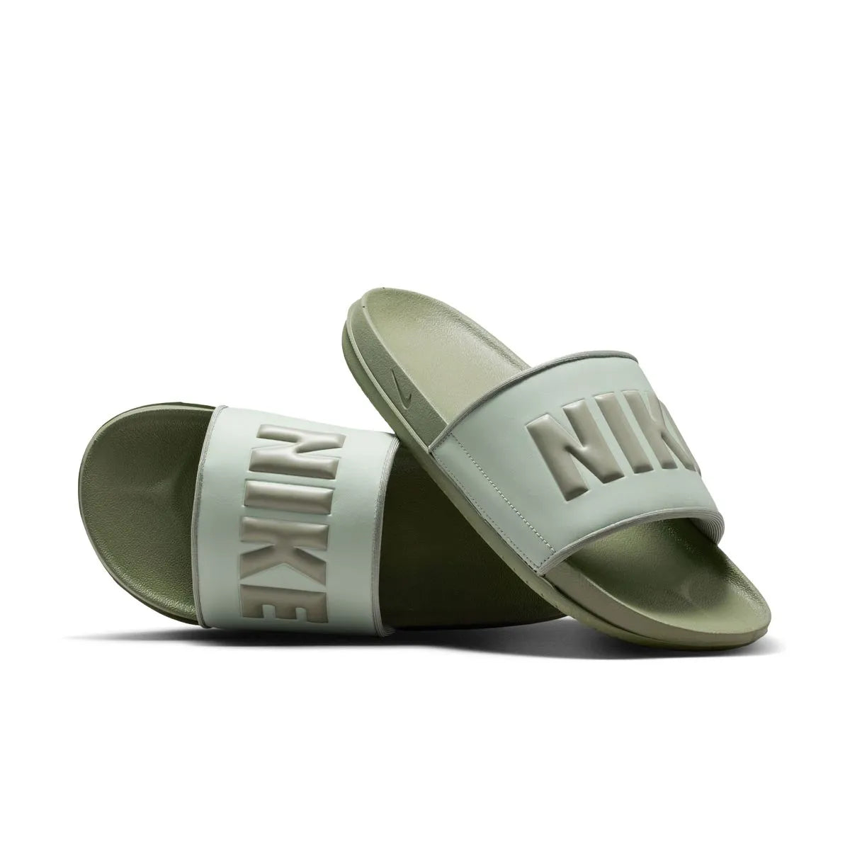 Nike Offcourt Slide LLAVE FALTANTE verde de hombre para sandalias