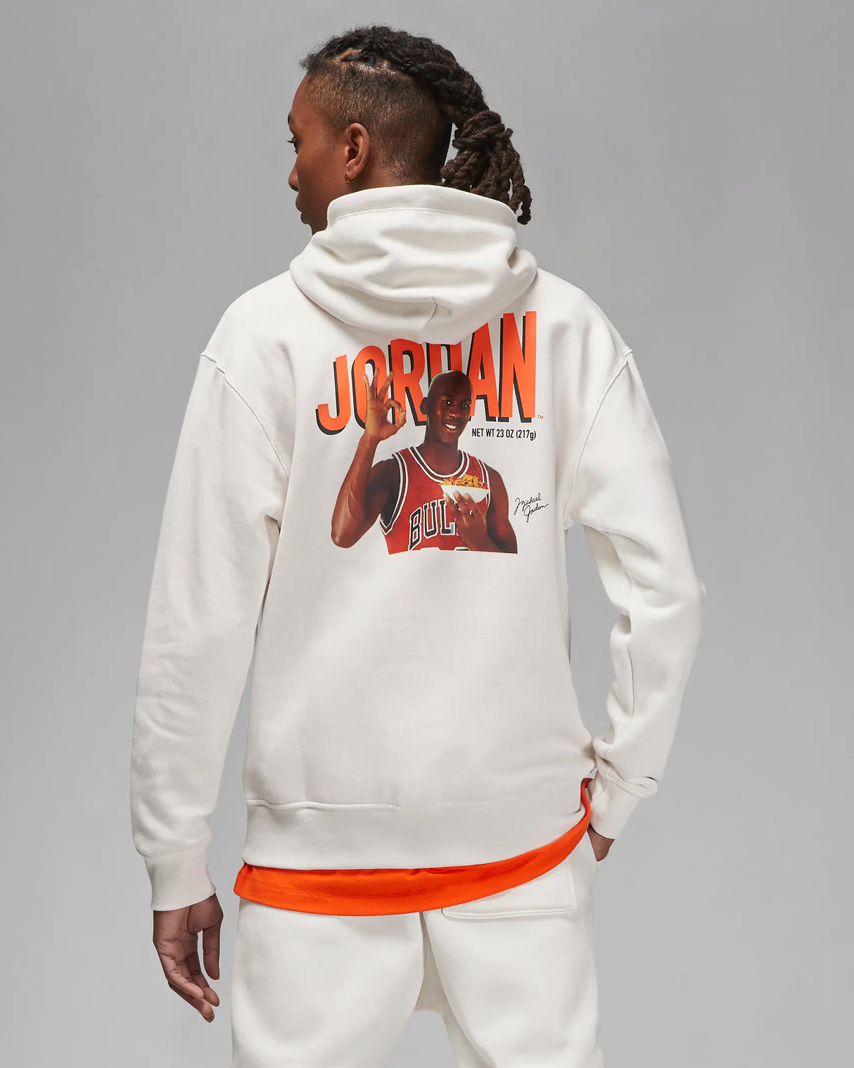 Jordan Flight MVP Sudadera con gorro sin cierre de tejido Fleece para PLETORA STORE