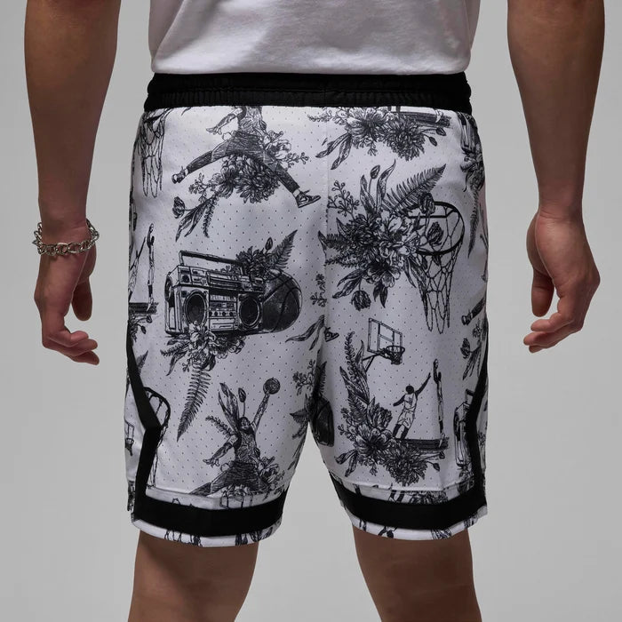 Materiales sostenibles  Jordan Sport Pantalones cortos Dri-FIT con estampado de diamantes para hombre