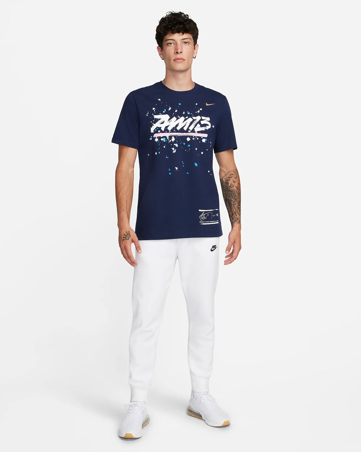 Alex Morgan Playera de fútbol Nike para hombre