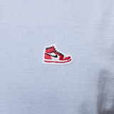 Jordan Brand Playera con parche de tenis para hombre