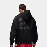 Jordan Brooklyn Sudadera con capucha extragrande para hombre