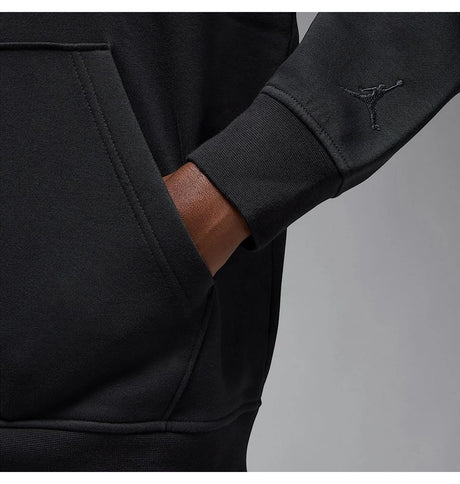 Sudadera con capucha de felpa negra Air Jordan MVP para hombre