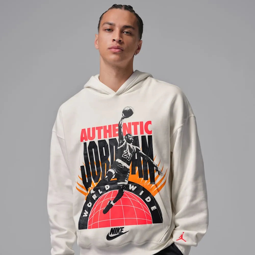 Jordan Brooklyn Fleece Buzo con gorro sin cierre para hombre
