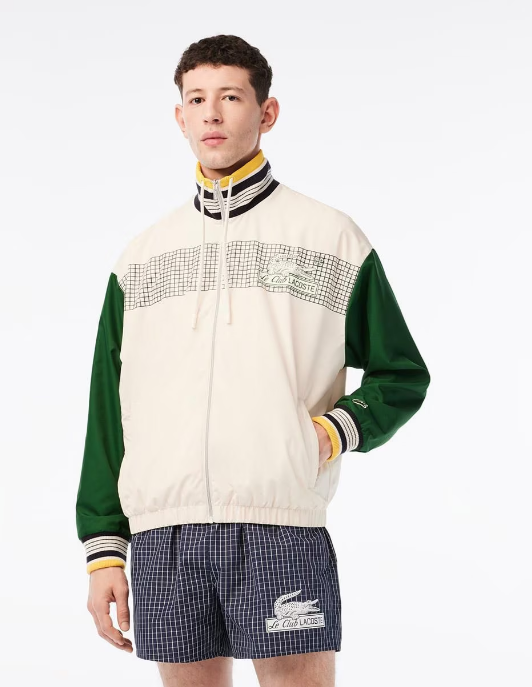 CHAQUETA DE CHÁNDAL DE HOMBRE LACOSTE EN POLIÉSTER RECICLADO