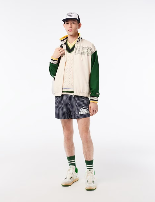 CHAQUETA DE CHÁNDAL DE HOMBRE LACOSTE EN POLIÉSTER RECICLADO