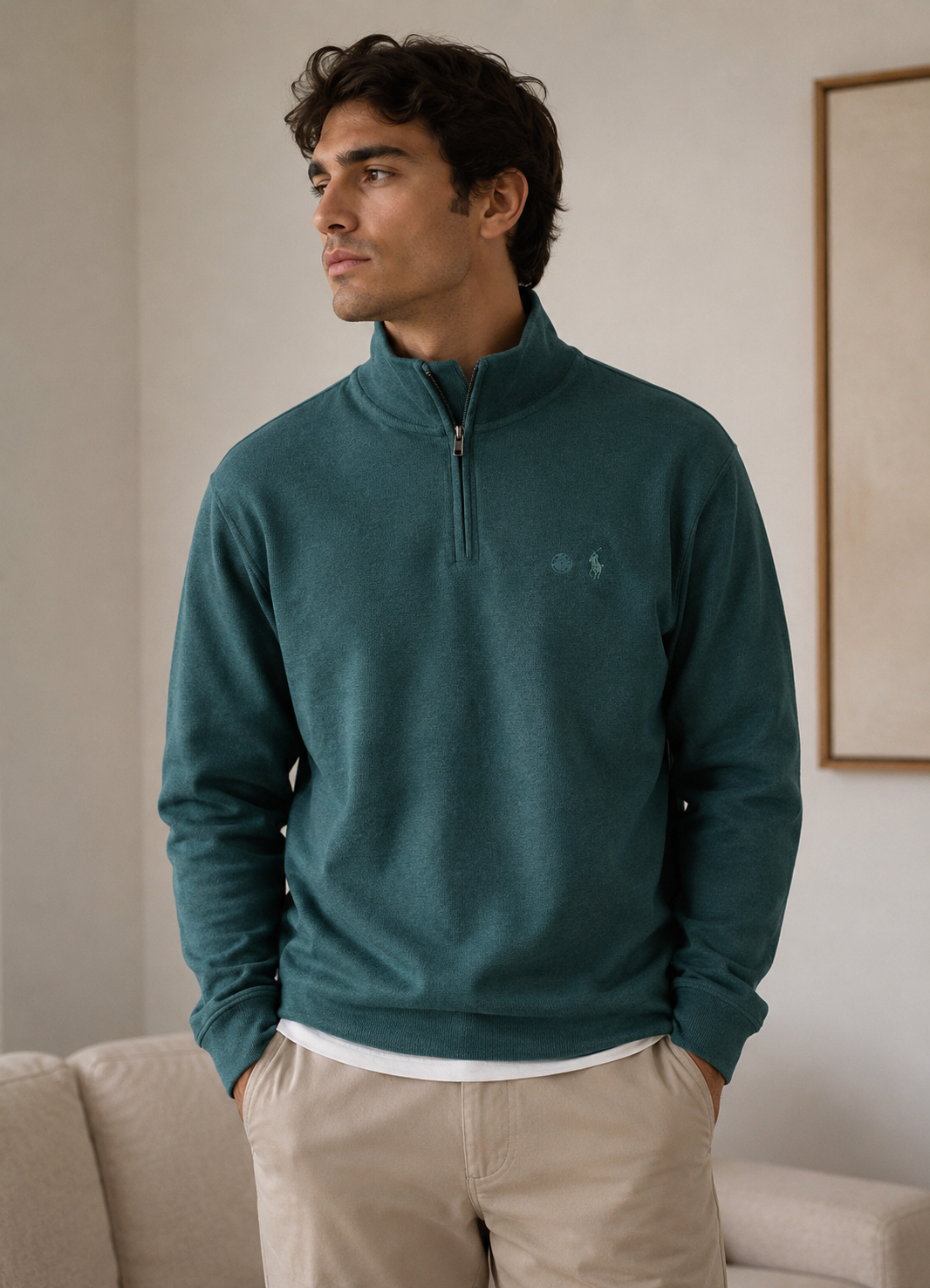 Suéter con cuello de tortuga Ralph Lauren