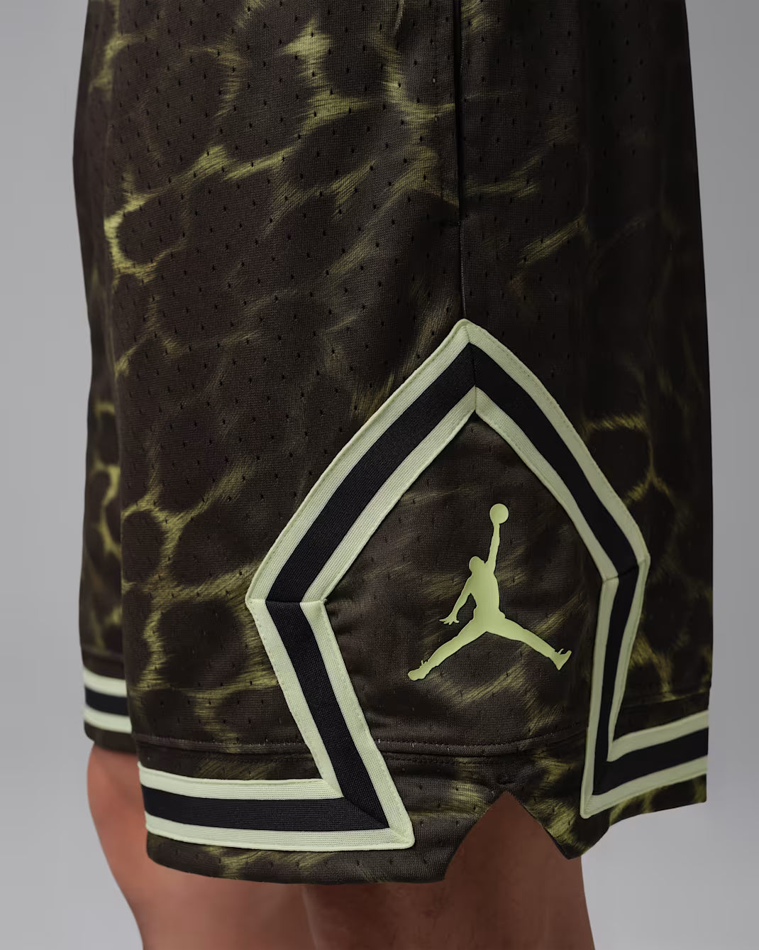 Jordan Sport Pantalones cortos Dri-FIT estampados con diseño de rombos para hom