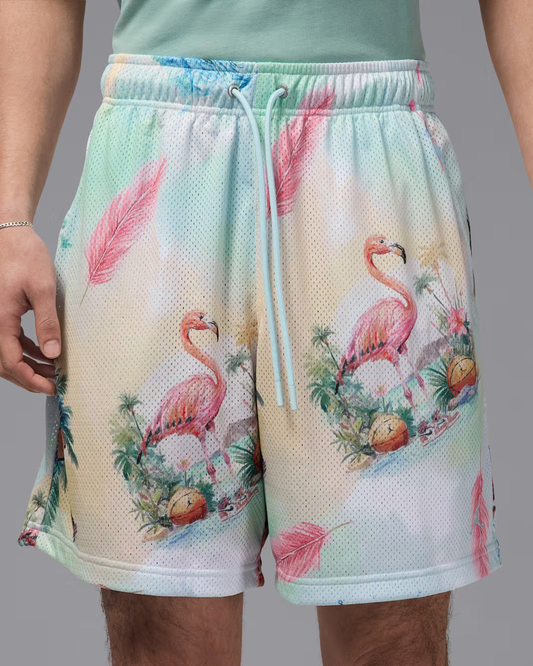 Jordan Essentials Shorts de malla estampados para hombre