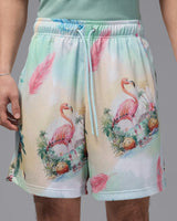 Jordan Essentials Shorts de malla estampados para hombre