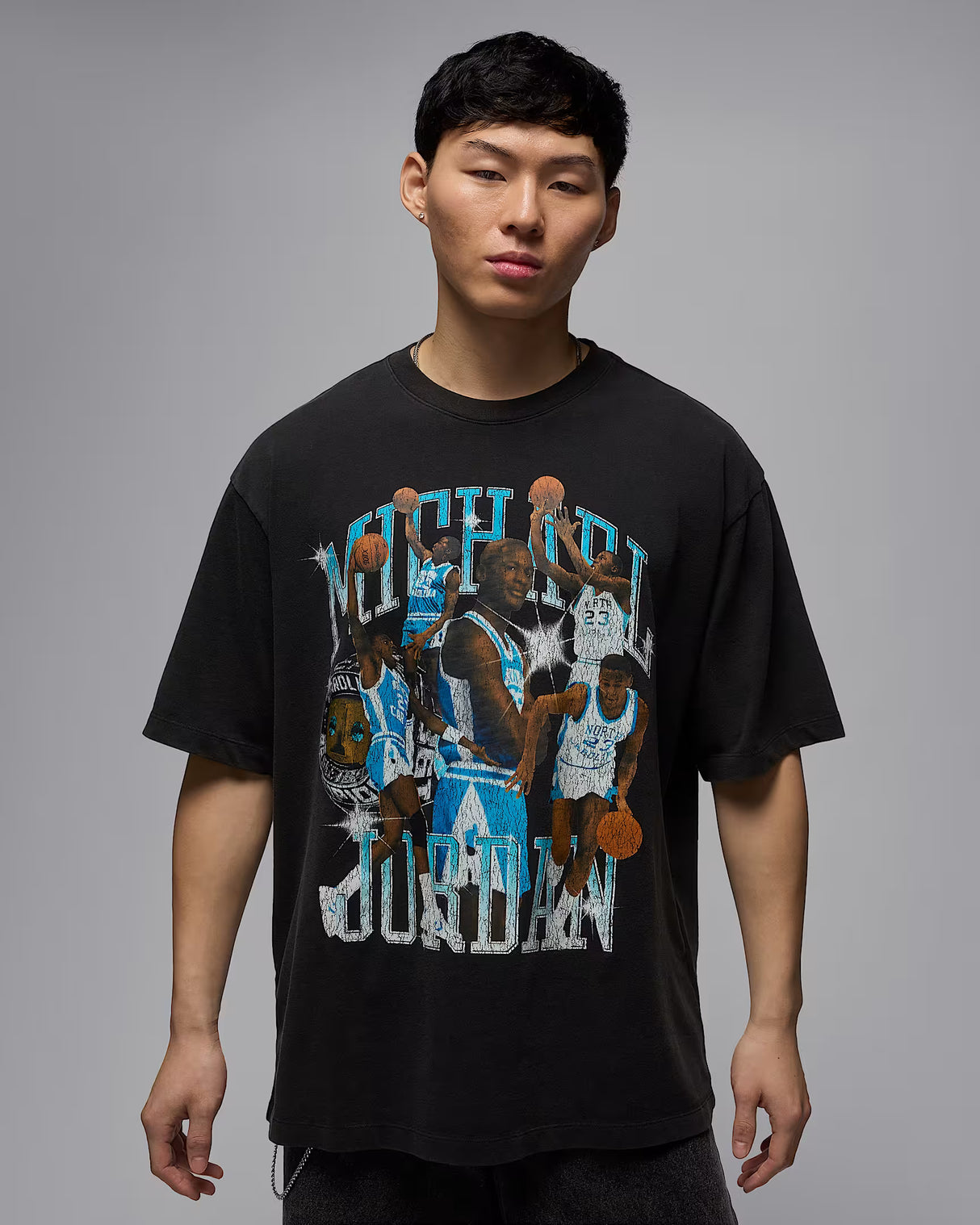 Imprescindibles para volar a Jordania Camiseta gráfica para hombre