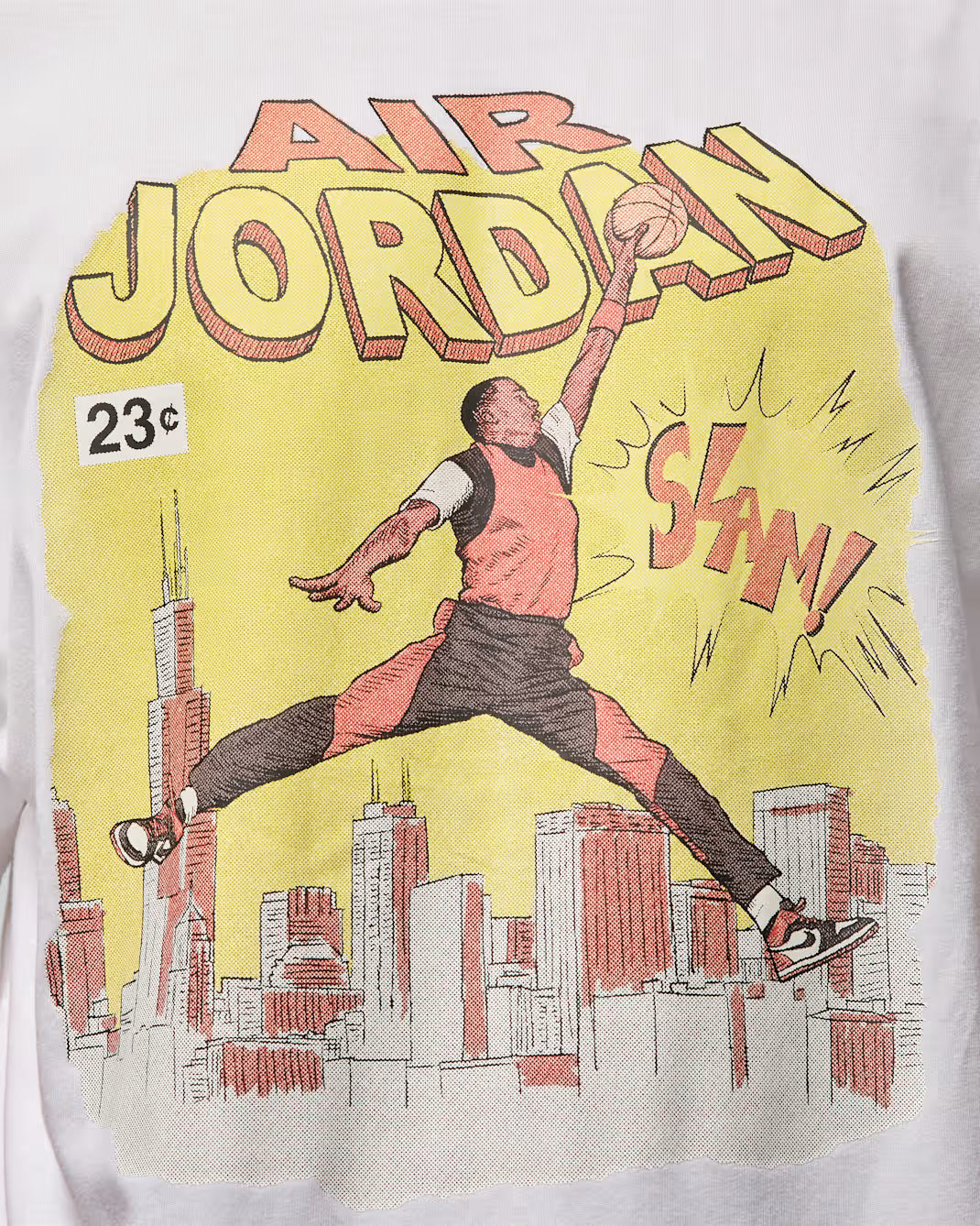 Jordán Camiseta de cómic para hombre